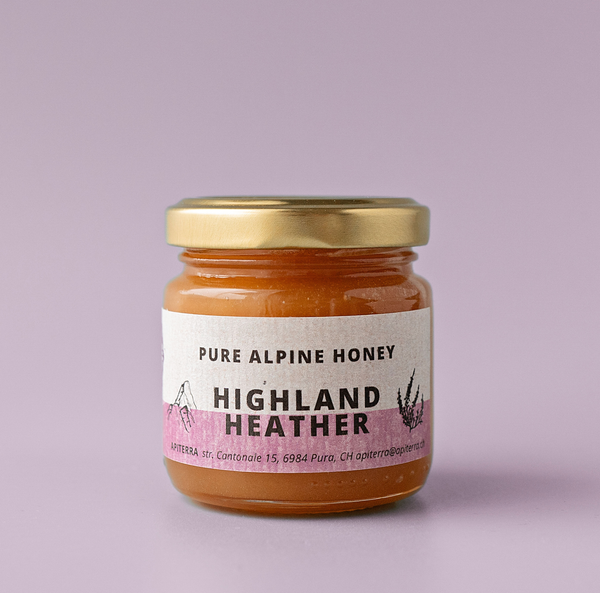 PURE ALPINE HONEY "HIGHLAND HEATHER" 250g